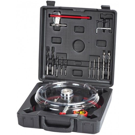 Cortador circular ajust�vel c/copo p/poeiras 30~300mm ref� 161.0059 MACFER