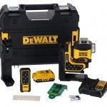 Nvel Laser verde 3x360 18V com bat 2Ah ref DCLE34035D1-QW  Dewalt