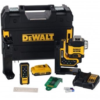 Nvel Laser verde 3x360 18V com bat 2Ah ref DCLE34035D1-QW  Dewalt