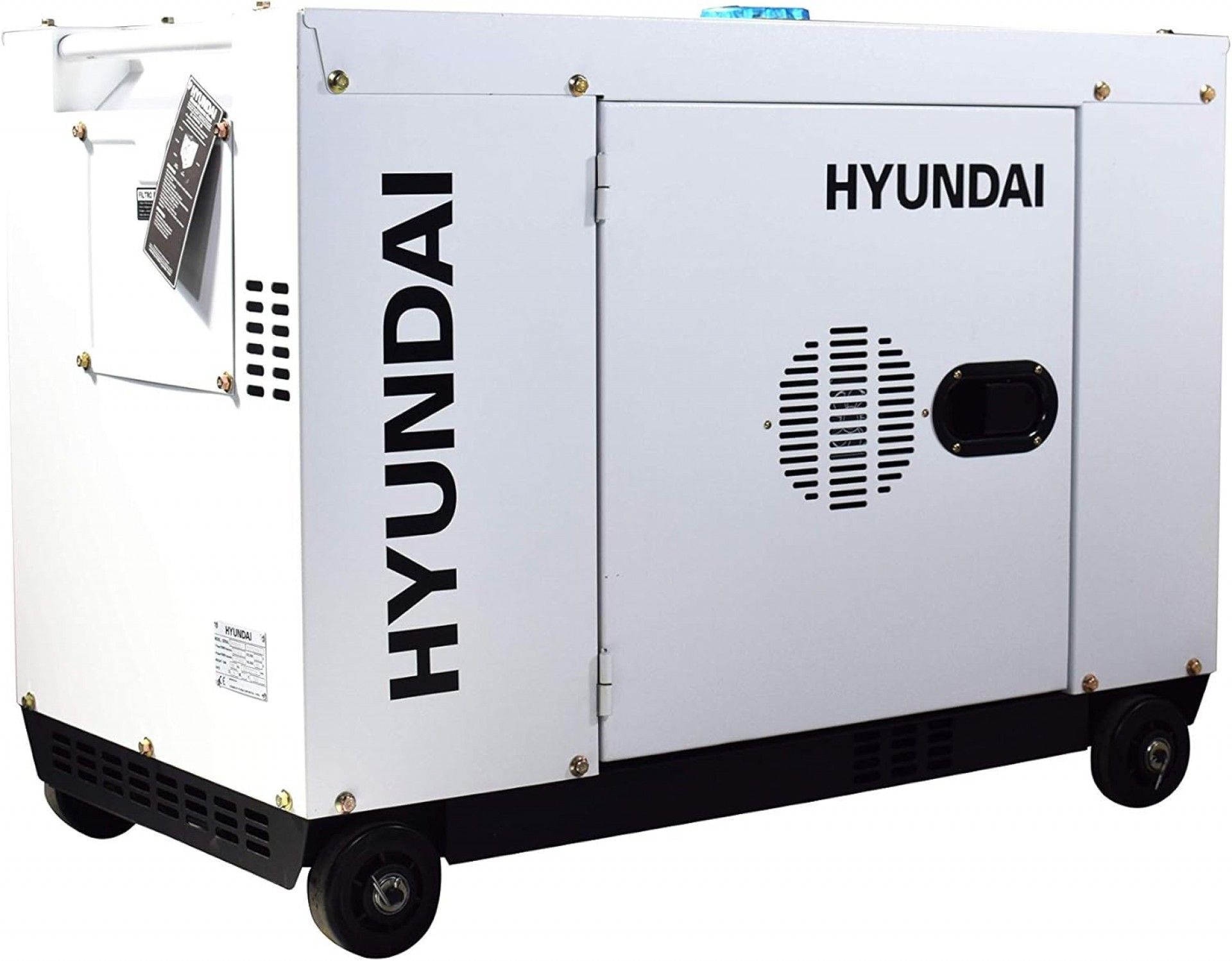Gerador diesel silencioso 7.9KvA tri/monofásico refª HY-DHY8600SE-T HYUNDAI