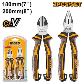Conjunto de 2 alicates pro em blister ref HKPS28213 IngCo