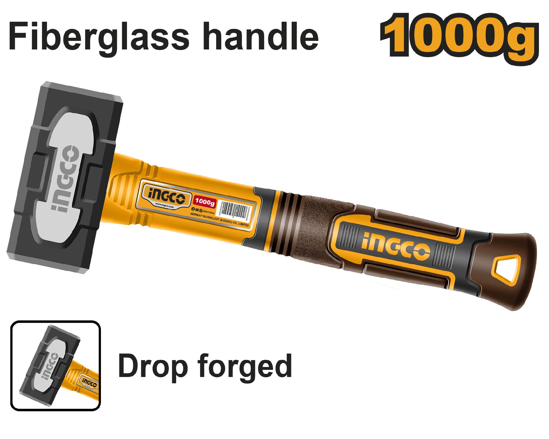 Martelo campo cabo fibra 1000gr refª HSTH81000 IngCo