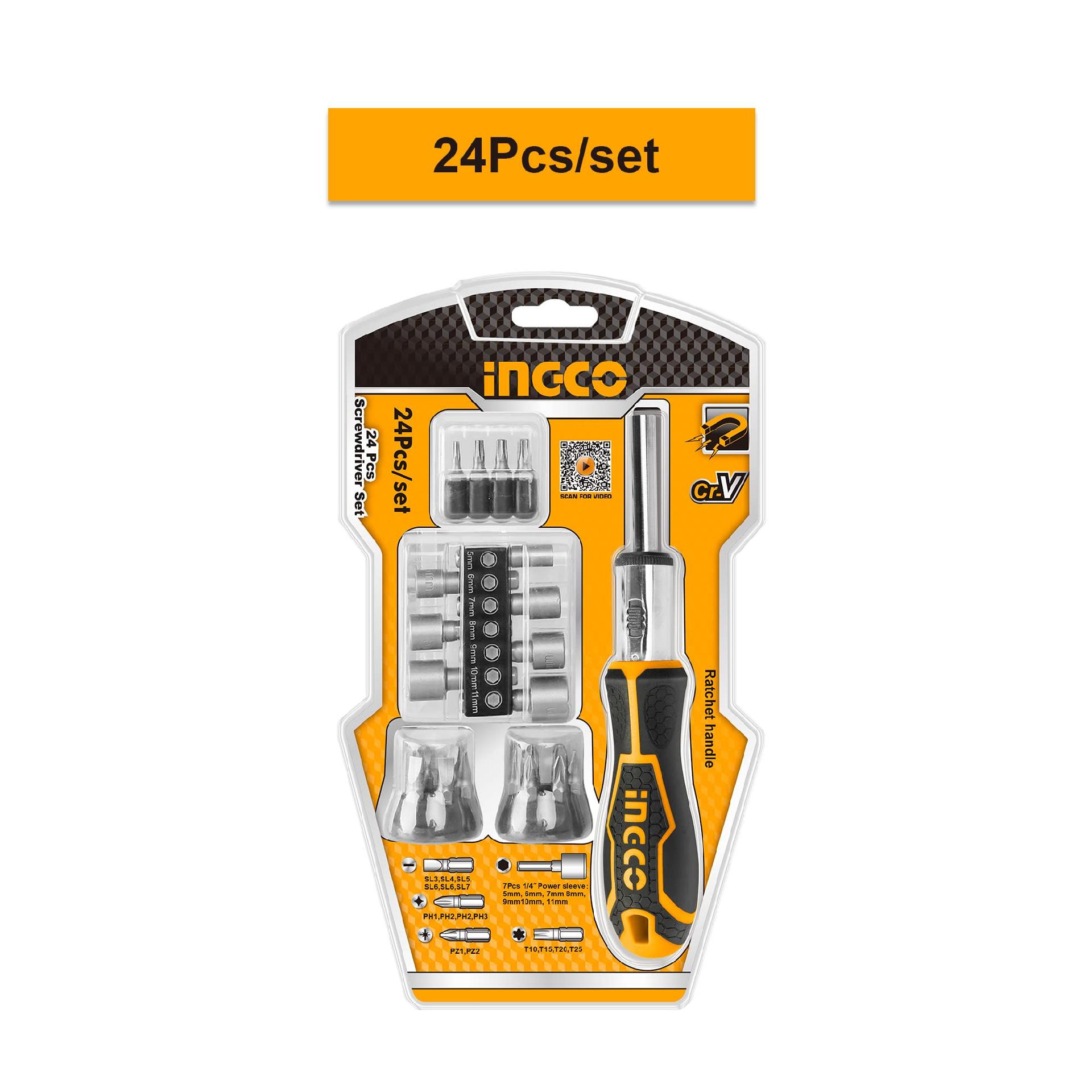 Conjunto de chaves multiusos, 24 pcs refª HKSDB0248 IngCo