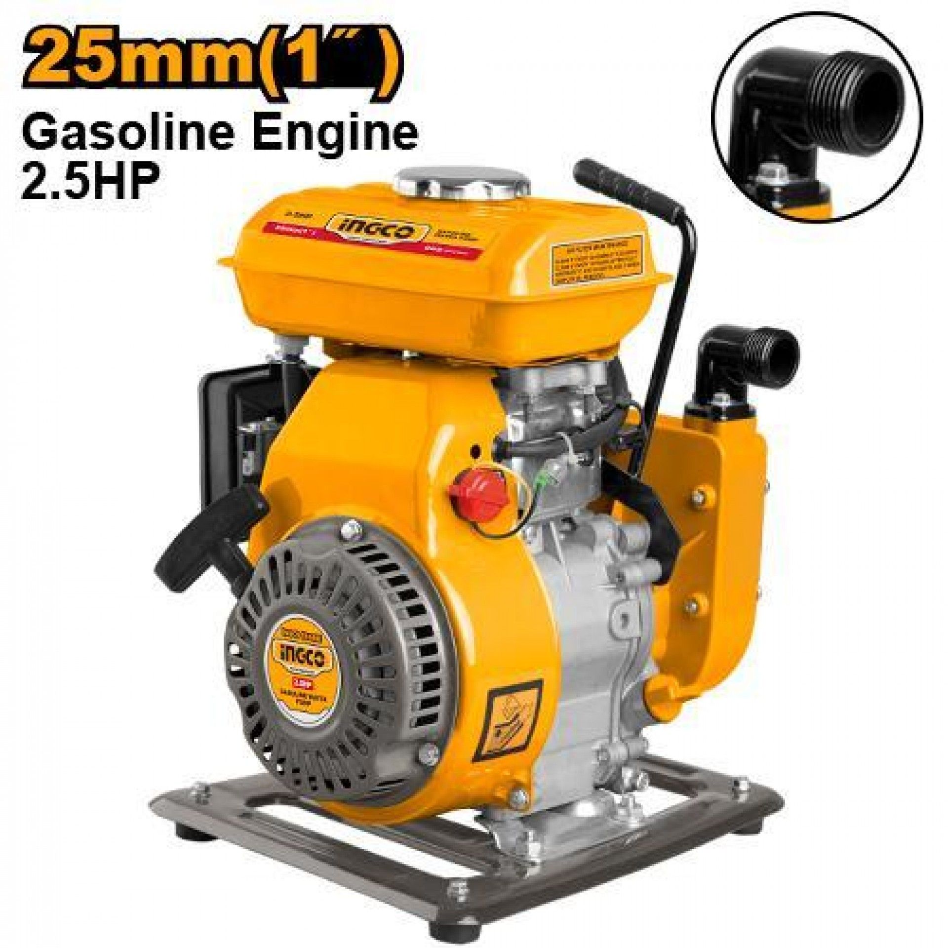 Motobomba gasolina 2cv (105cc) refª GWP102 IngCo