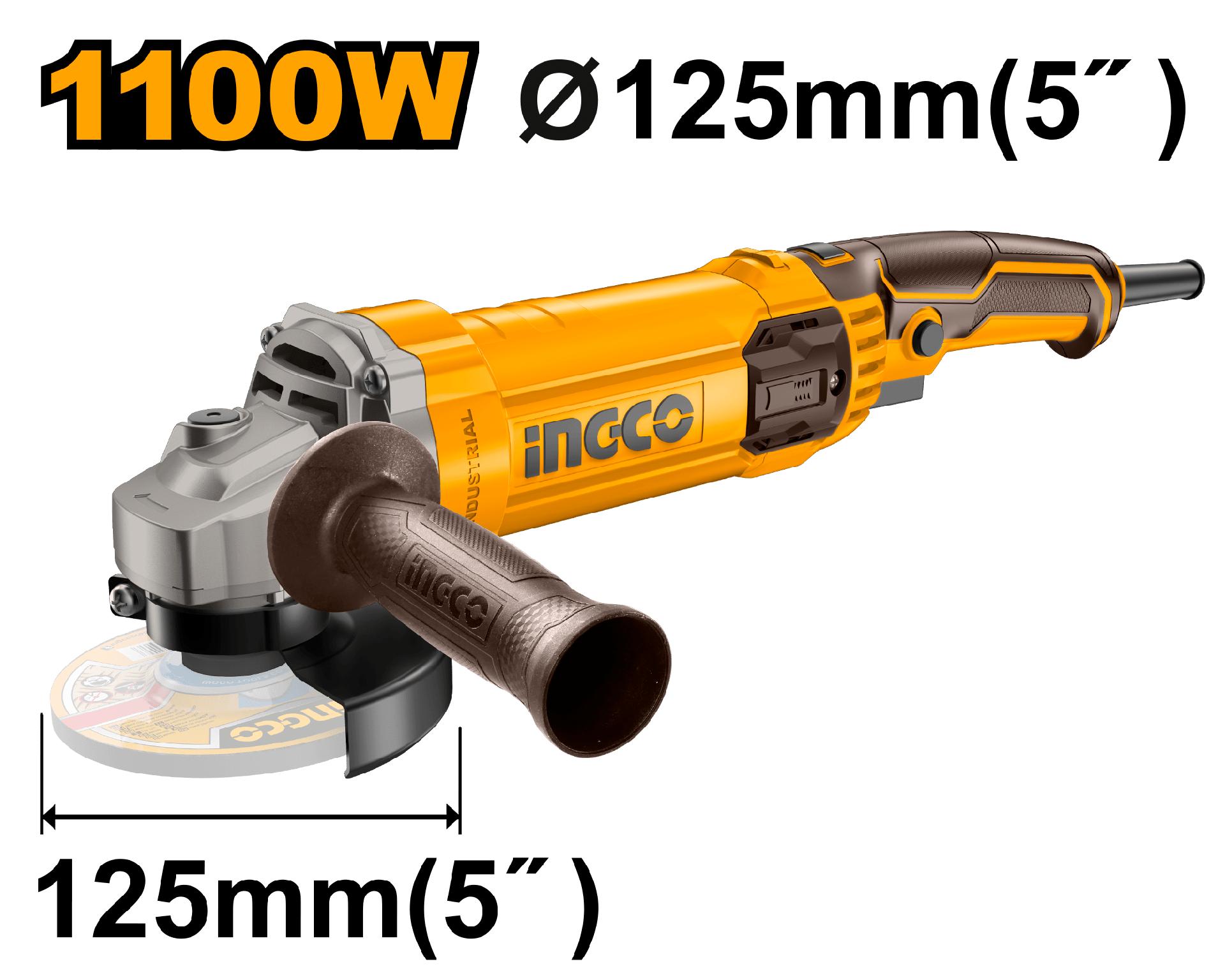 Rebarbadora Ø125mm 1100w refª AG110038E IngCo