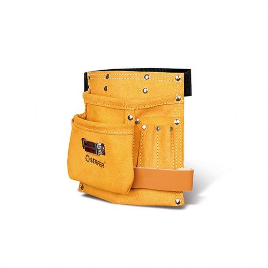Bolsa p/ferramentas 5 divises c/cinto ref 190 Serfer