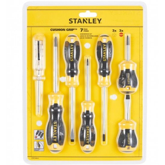Jogo chave de fenda 7p ref STHT16166-0 STANLEY