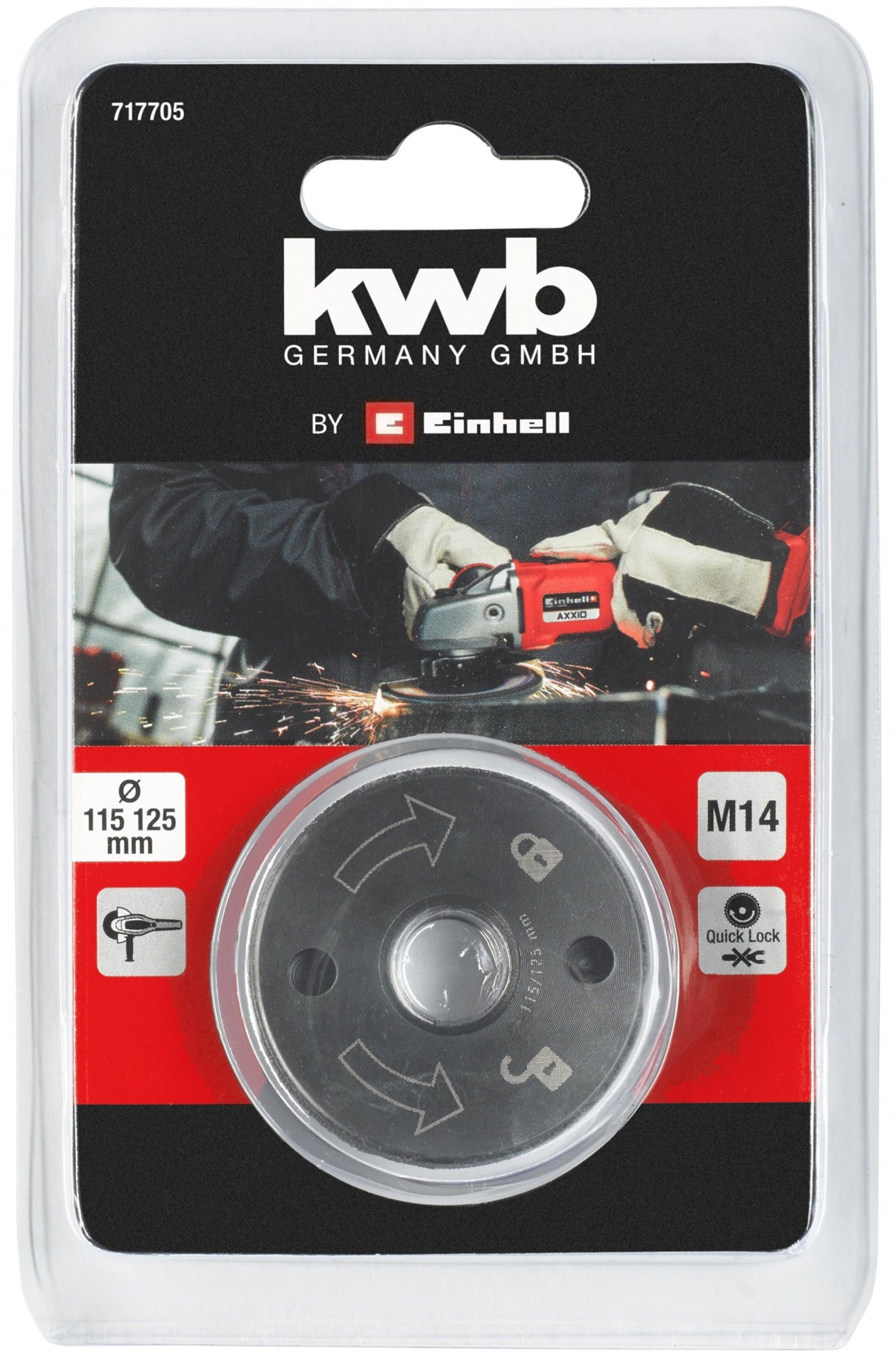 Porca rápida para rebarbadora refª 49717705 KWB