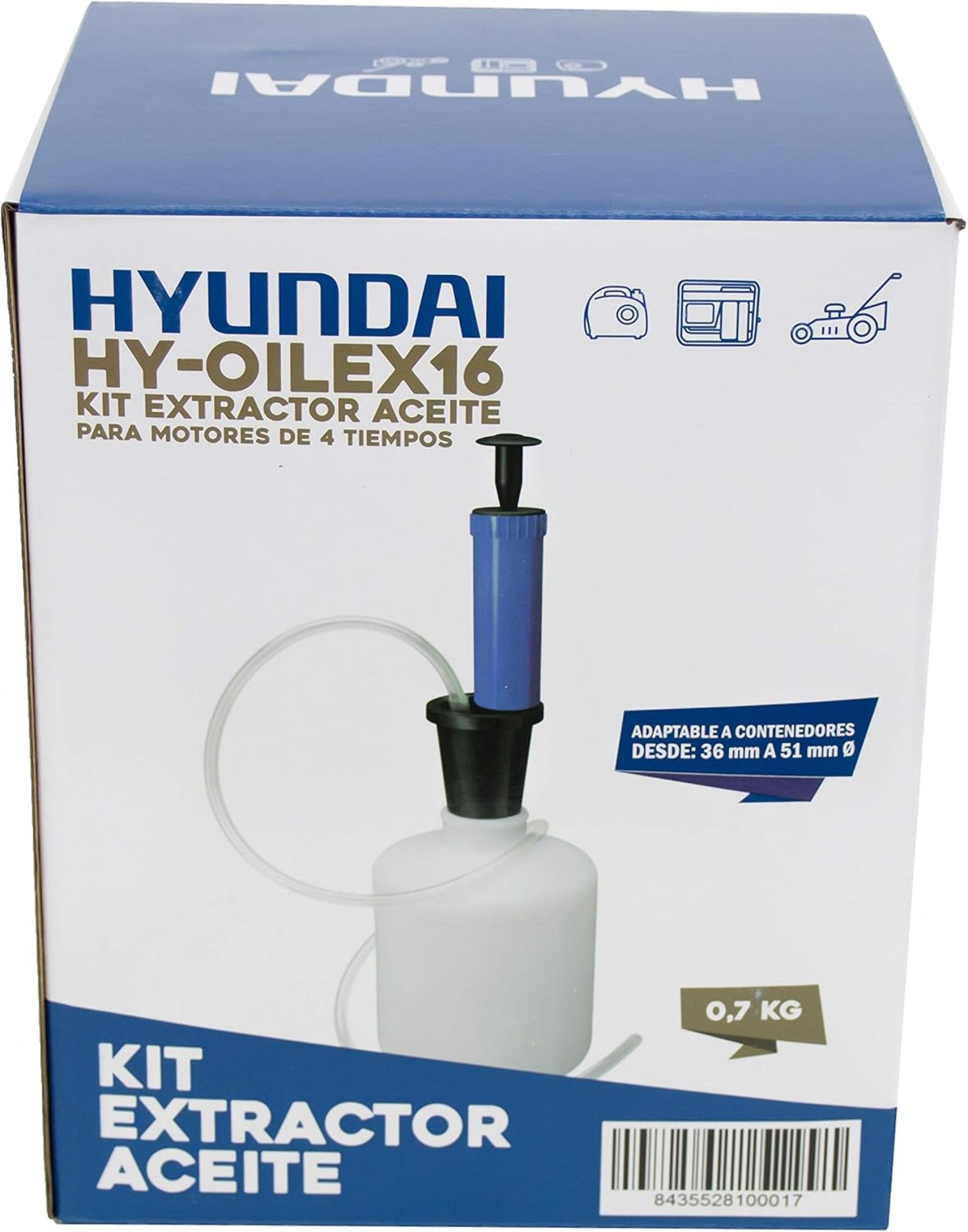 Bomba extração óleo refª OILEX16 Hyundai