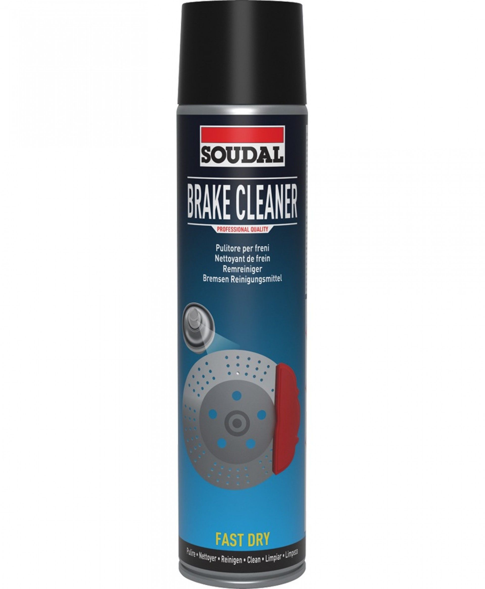 Spray limpa travões 600ml refª 127070 Soudal