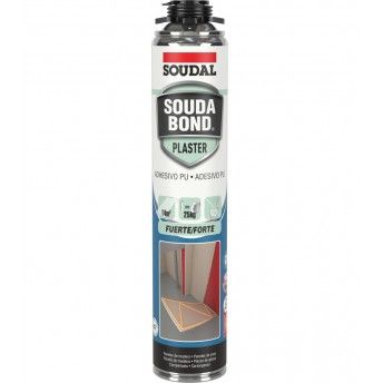 Espuma pistolvel SoudaBond Plaster 750ml ref 159854 Soudal