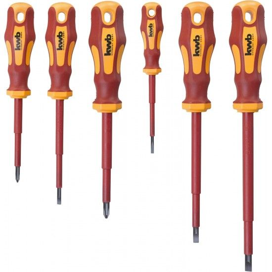 Kit chaves Fendas electricista 6p ref 49140870 KWB