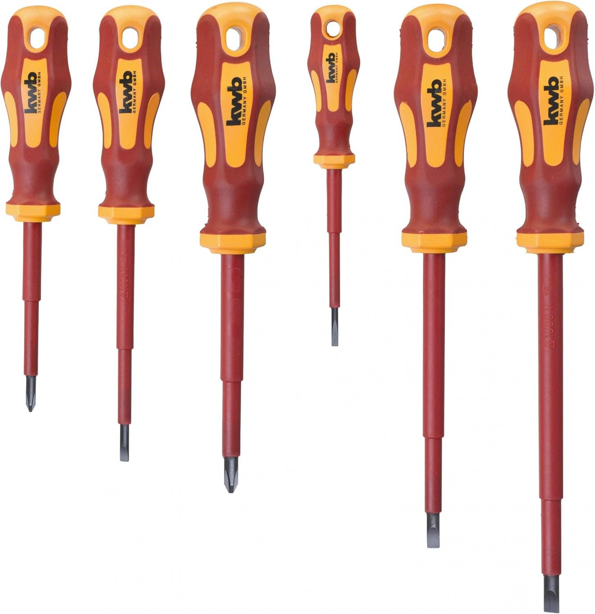 Kit chaves Fendas electricista 6pç refª 49140870 KWB