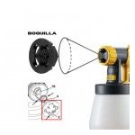 Boquilha 2,5 mm p/Frontal Flexio de turbina HVLP ref WG-2362878 Wagner