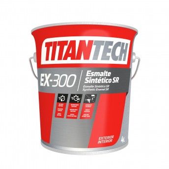 ESMALTE SINTETICO EX-300 VERDE 6005 BRILHANTE 4L X30600504 TITAN