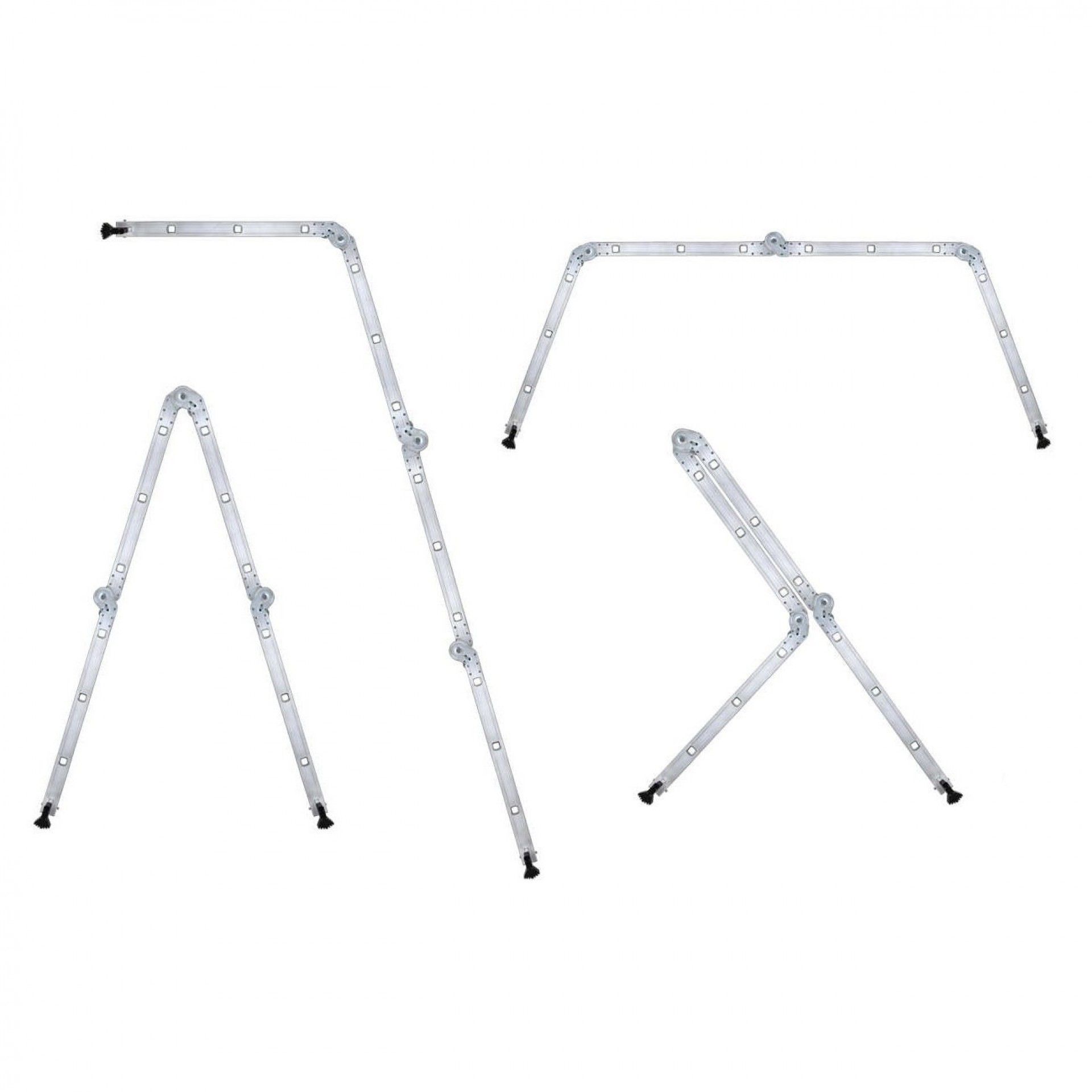 ESCADA ALUMINIO MULTIUSO 4x3 3.72m WK700010 WERKU