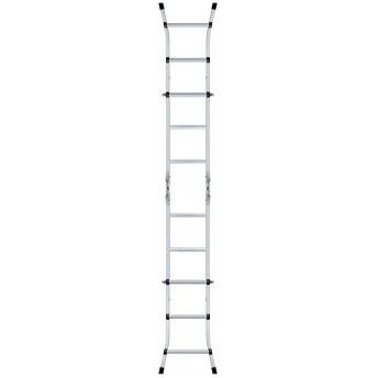 ESCADA TELESCPICA MULTIUSOS 5+5 ALUMINIO 5.10M REF WK700120 WERKU