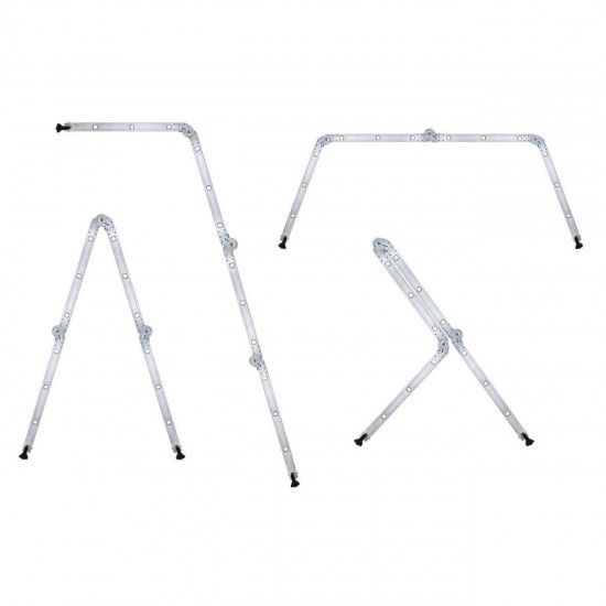 ESCADA ALUMINIO MULTIUSO 4x3 3.72m WK700010 WERKU ESCADA ALUMINIO MULTIUSO 4x3 3.72m WK700010 WERKU