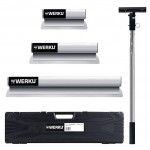 Kit esptulas inox (300/500/800mm) c/cabo telescpico ref WK602540  WERKU