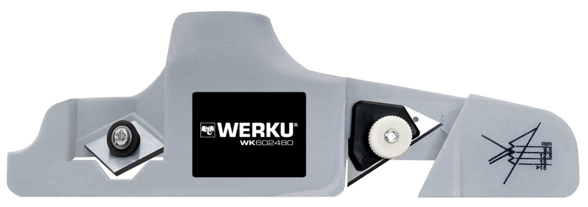 PLAINA BORDAS PLACAS GESSO WK602480 WERKU
