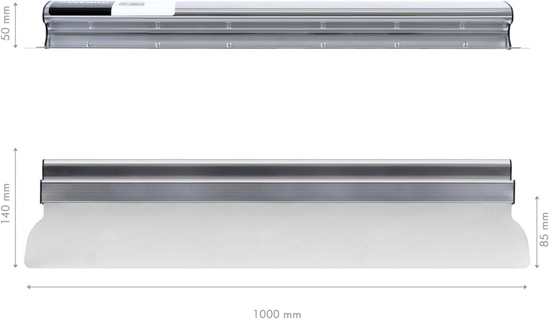 Espátula 1000x85mm refª WK602600 WERKU