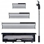 Kit esptulas inox (300/500/800mm) c/cabo telescpico ref WK602540  WERKU
