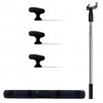 Kit esptulas inox (300/500/800mm) c/cabo telescpico ref WK602540  WERKU