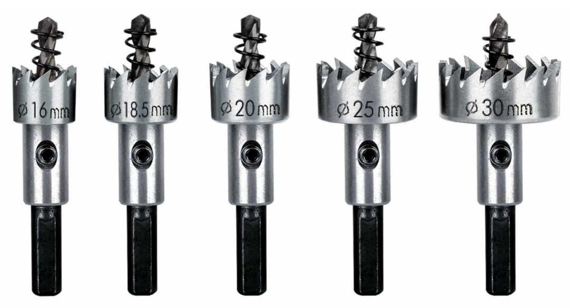 Kit craneanas HSS 16-30mm 5pç refª WK602120 WERKU