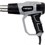 Pistola ar quente 2000W 350-600º refª WK402060 Werku Pistola ar quente 2000W 350-600º refª WK402060 Werku