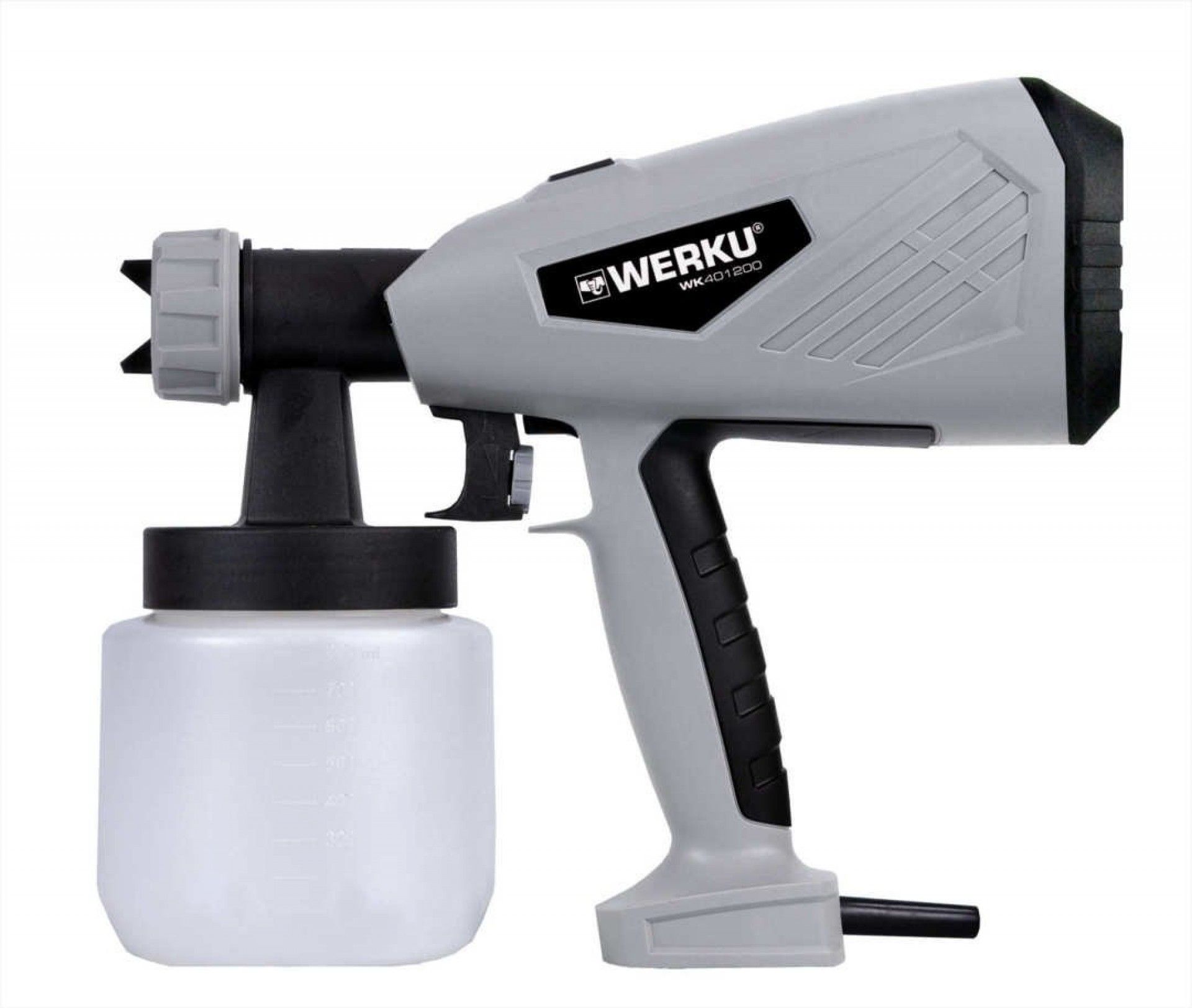 Pistola pintura sucção HVLP-I 800ml 500w refª WK401200 WERKU