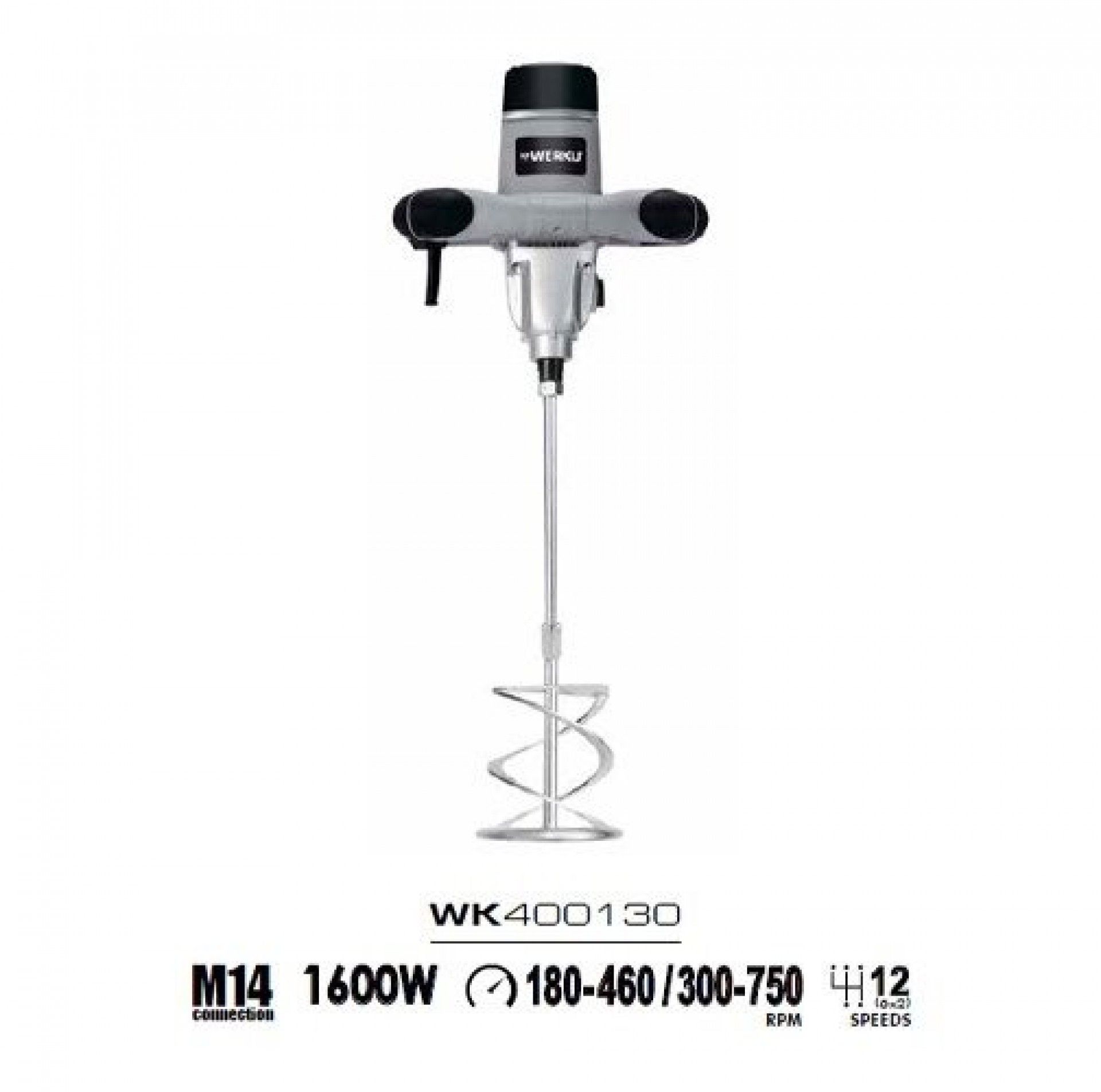 MISTURADOR WK400130 1600W 14MM WERKU