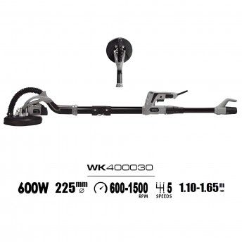 GIRAFA WK400030 225MM 600W WERKU (Recondicionado)