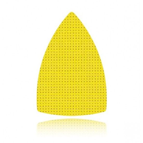 Lixas triangular 100x150x150mm GR80 microperfurada 10p ref WK300910 Werku