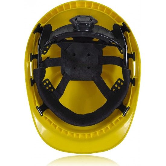 Capacete Proteção Amarelo refª WK100400 Werku Capacete Proteção Amarelo refª WK100400 Werku