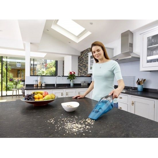 Mini-aspirador de Mo Dustbuster Ltio 7,2V lquidos e slidos ref WDC215WA BLACK DECKER