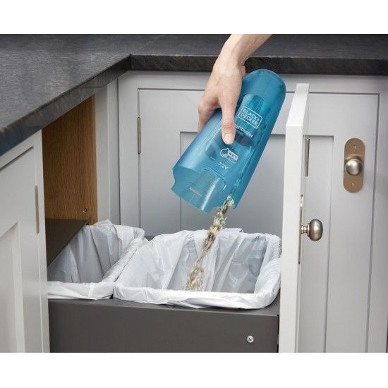 Mini-aspirador de Mo Dustbuster Ltio 7,2V lquidos e slidos ref WDC215WA BLACK DECKER