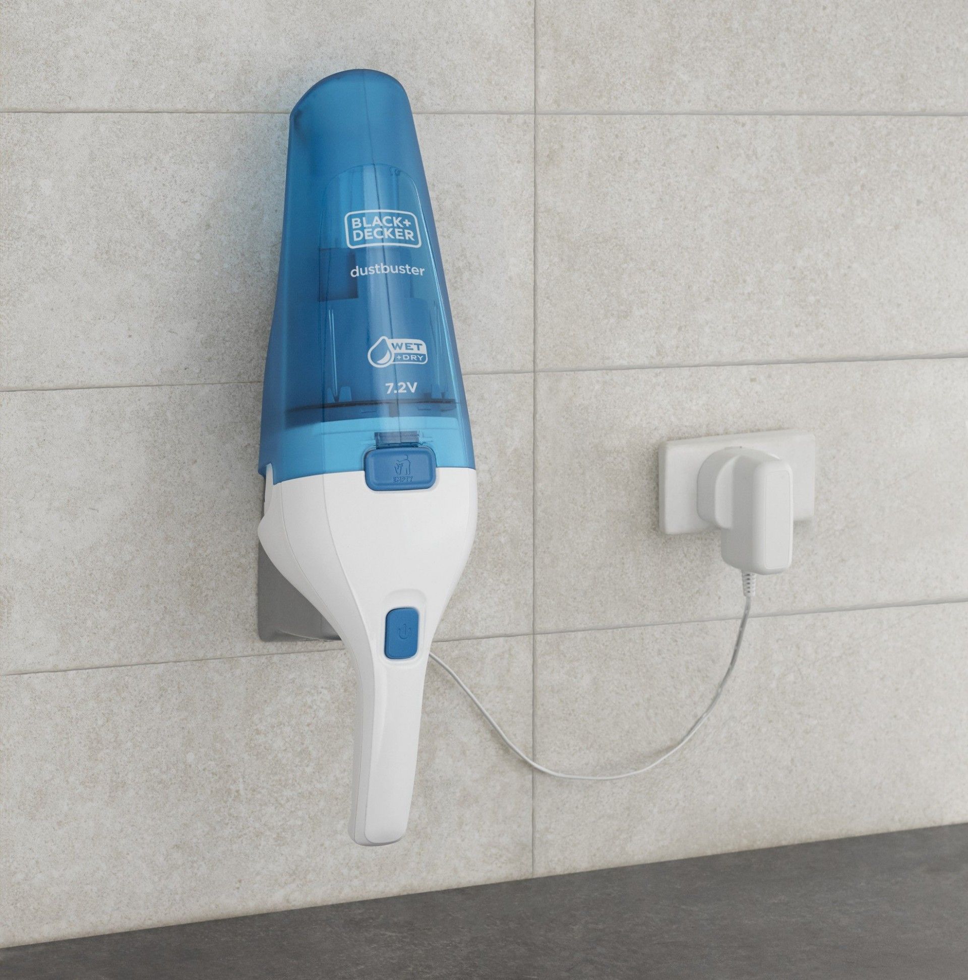 Mini-aspirador de Mão Dustbuster Lítio 3,6V líquidos e sólidos refª WDC115WA BLACK DECKER