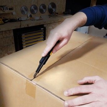 Cortador auto-retrátil com lâminas sk5 refª VIX18AA VITO Cortador auto-retrátil com lâminas sk5 refª VIX18AA VITO