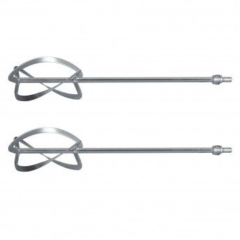 Varetas duplas para misturador argamassa - 110mm ref� VIVDM110 VITO