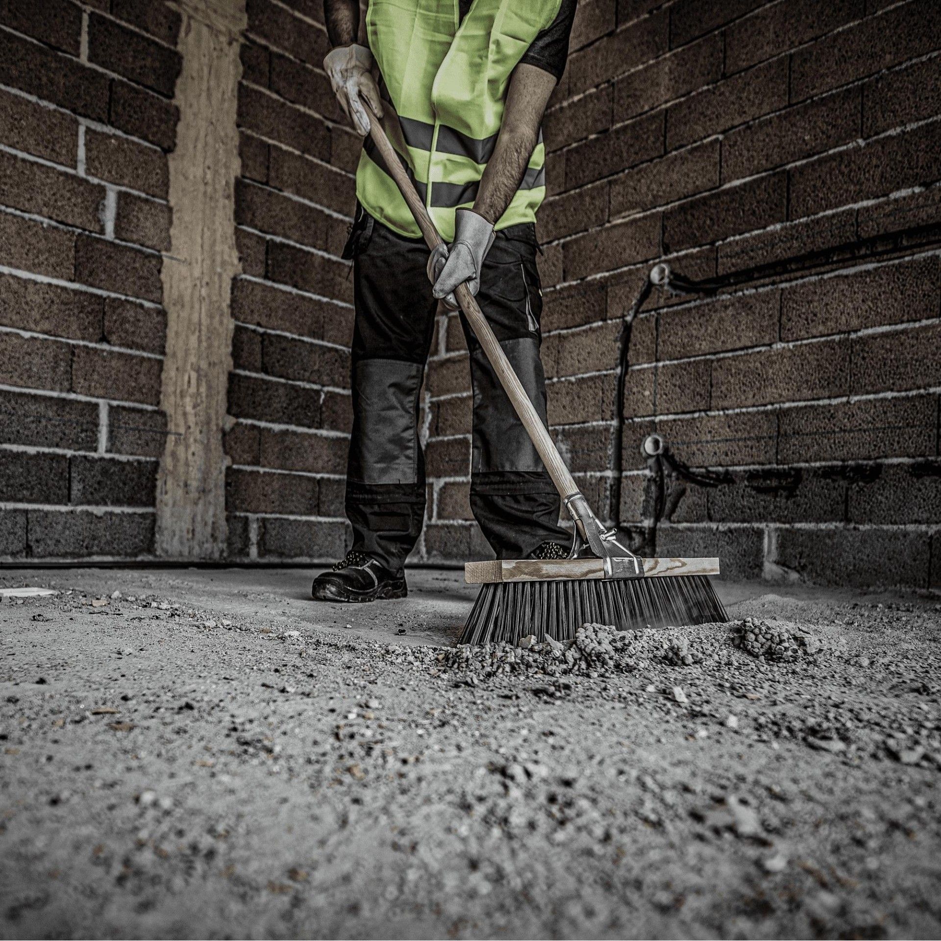 Vassoura estrada 50cm c/cabo 1,20m refª VIVE50 VITO