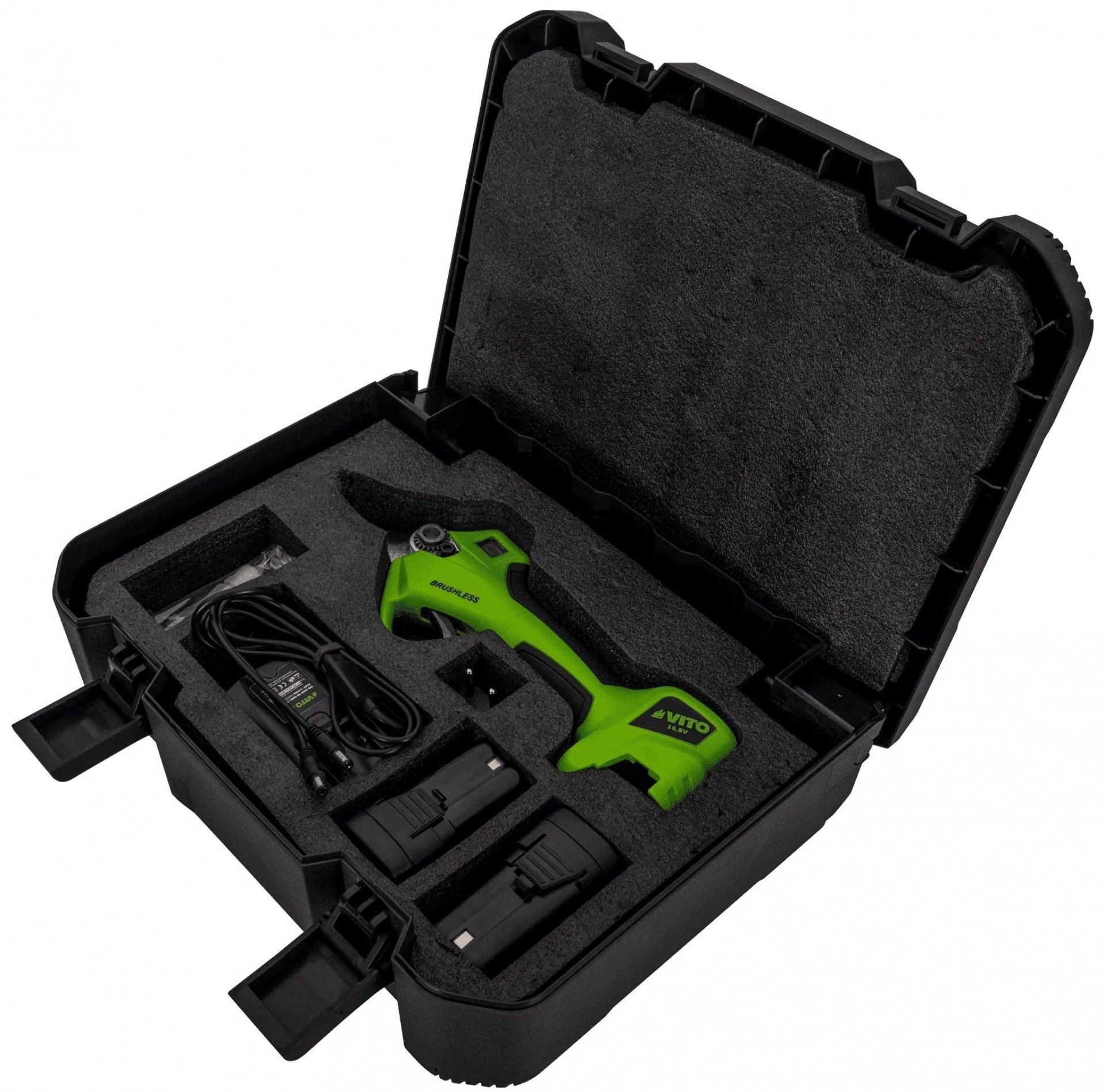 Tesoura poda 32mm brushless 16.8v (2 bat) refª VITPB16832 VITO