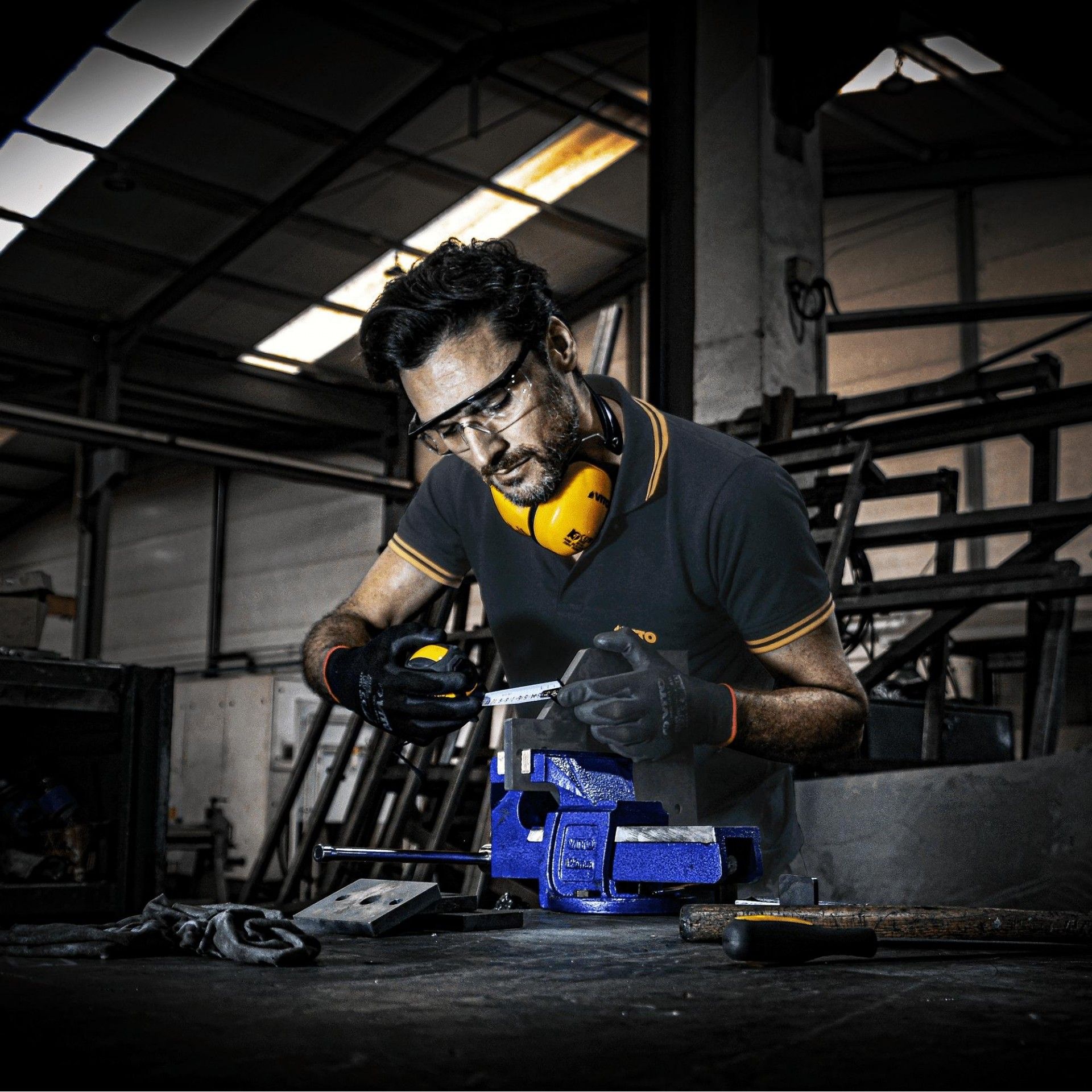 Torno de bancada 150mm refª VITB150 VITO