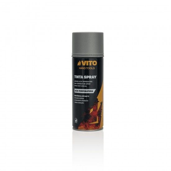 Tinta acrlica em spray - alta temperatura ref VISATAL VITO