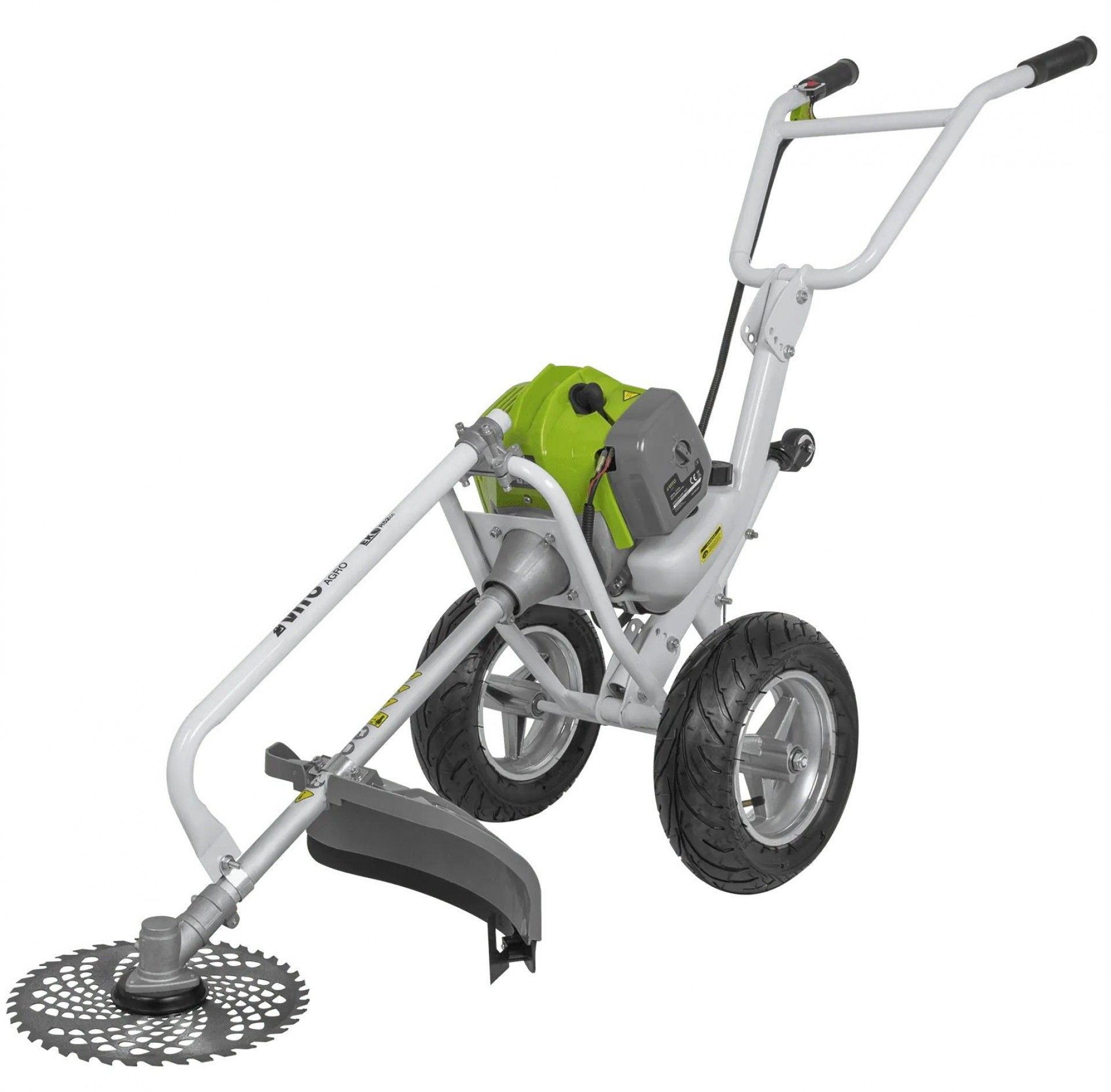 Moto-roçadora c/rodas 1.6Kw 52cc VIRR52E VITO