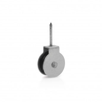 Roldana plstica com parafuso 4cm ref VIRP4 VITO