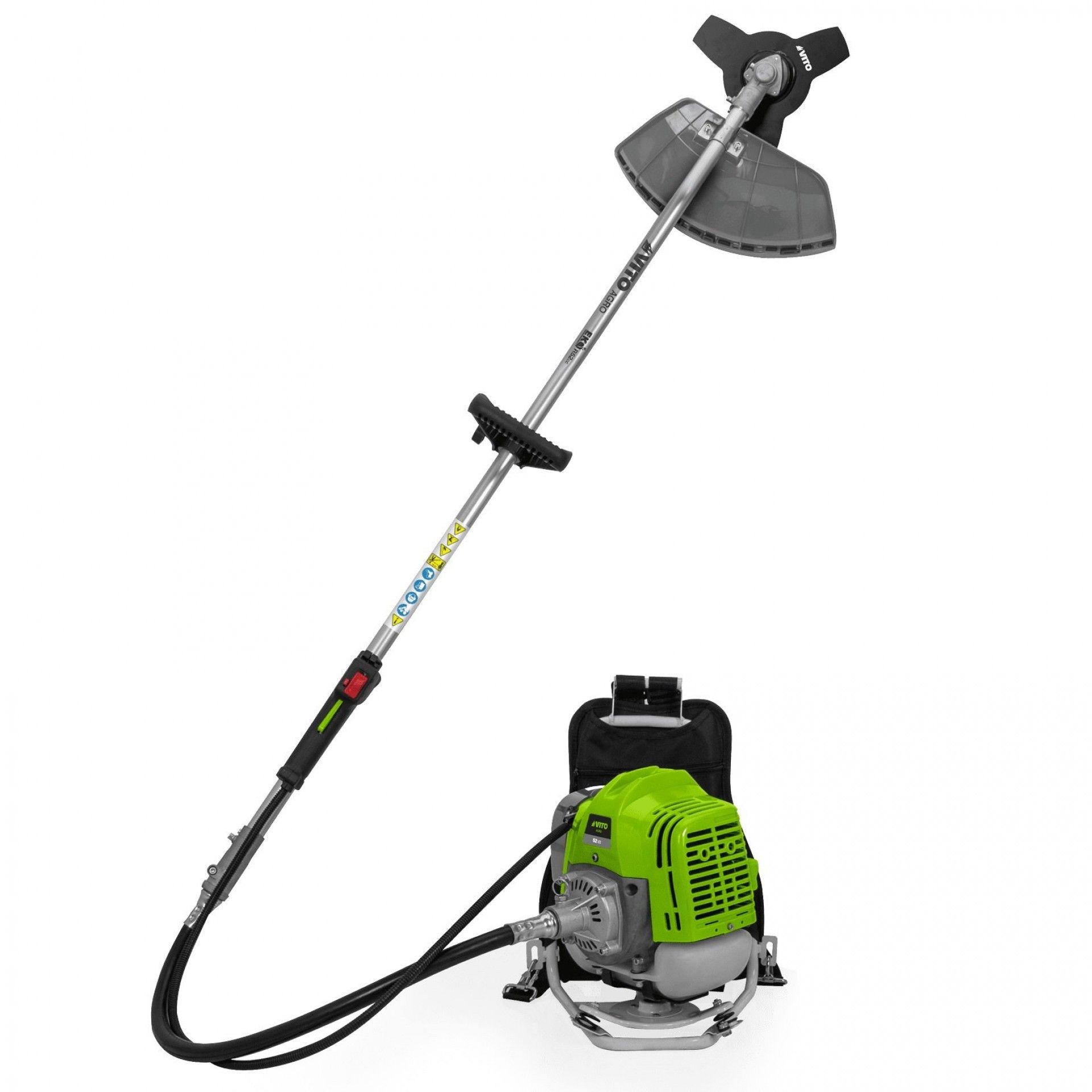 Moto-roçadora de mochila 1.6Kw 52cc (2 volumes) VIRM52E VITO