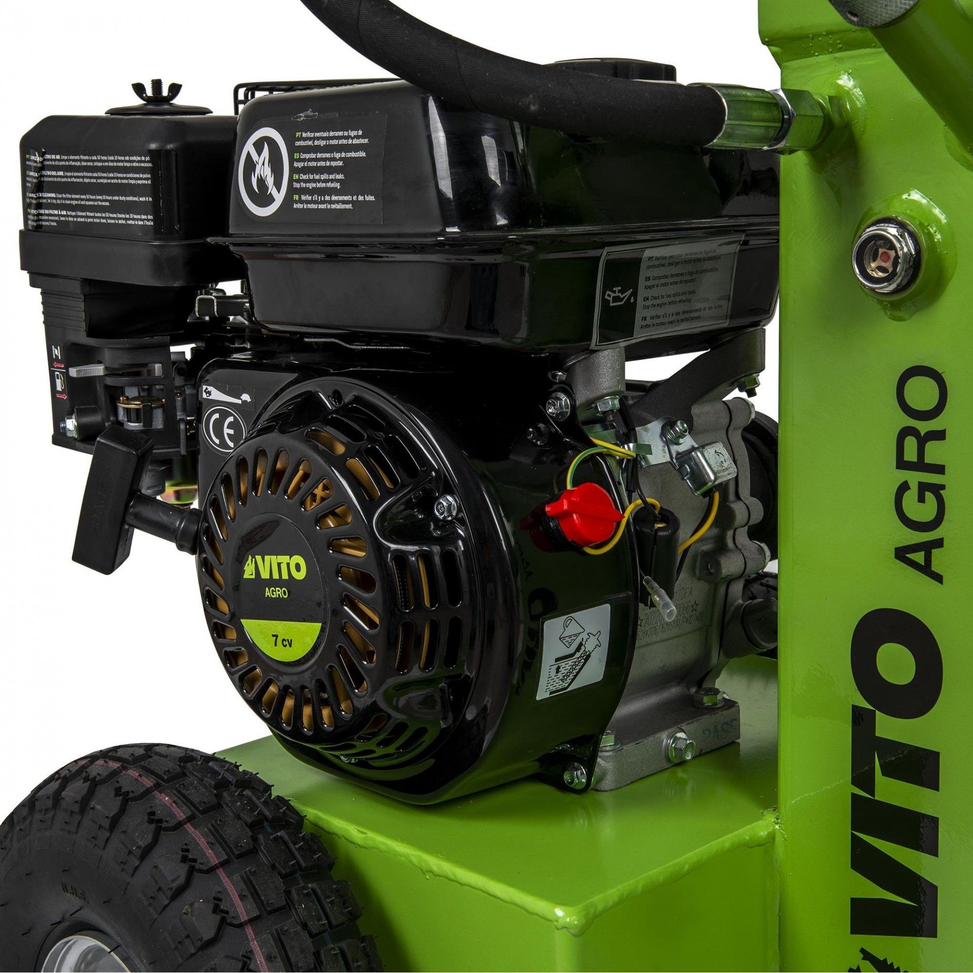 Rachador lenha a gasolina 12 ton refª VIRLG12 VITO