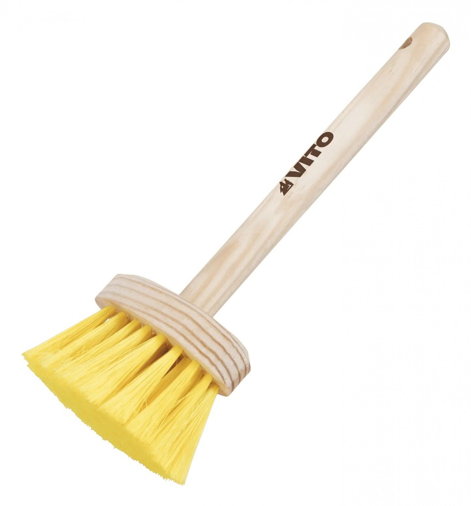 Pincel de caiar redondo cabo direito refª VIREDCD VITO