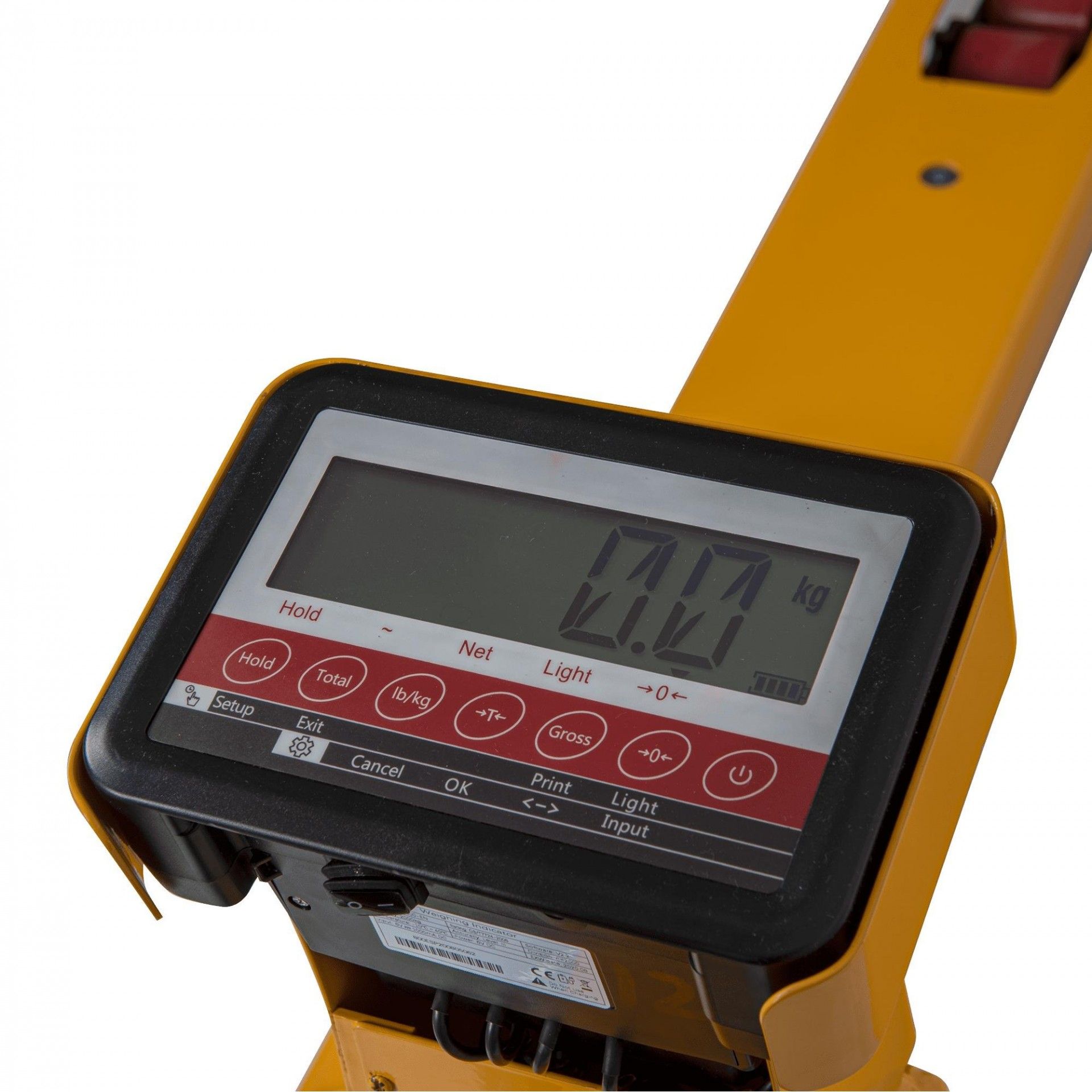 Porta paletes com balança digital 2,5 t refª VIPPBD25 VITO