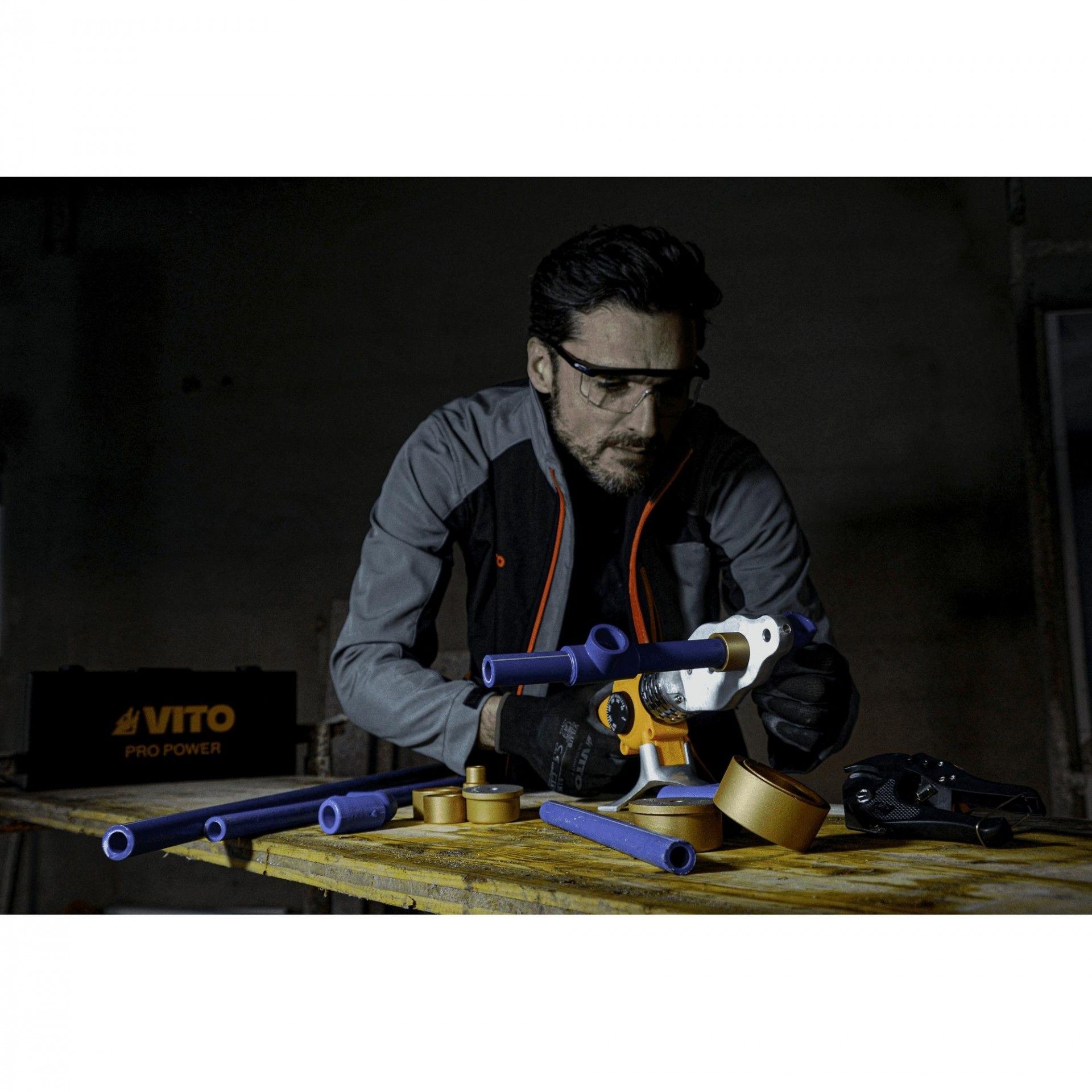 Polifusora Tubos 1500W c/mala refª VIP1500 VITO